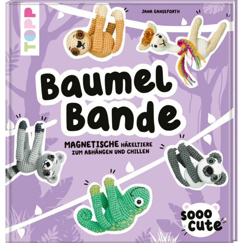 Buch Baumel Bande- magnetische Häkeltiere 21,7x23,0 cm