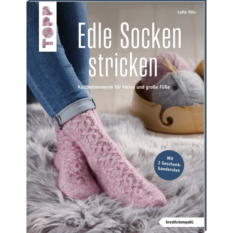 Buch Edle Socken stricken 16,7x22,0cm