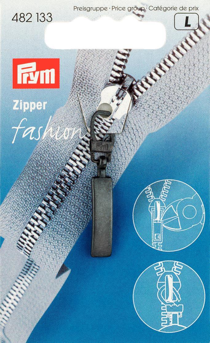 Fashion-Zipper Classic schwarz