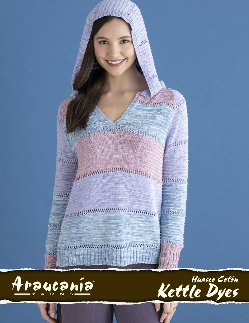 Huasco Coton Kettle Dyes - Wild Rose Hoodie in Englisch