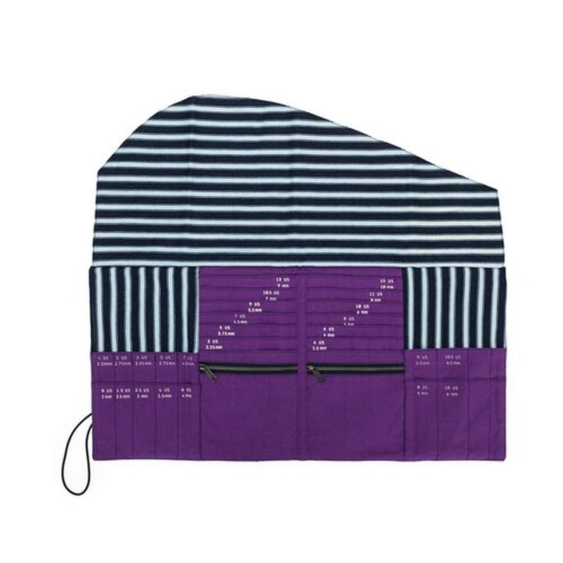 Strumpfstricknadel & Rundstricknadel-Etui 52,1 x 36,2 cm Violet