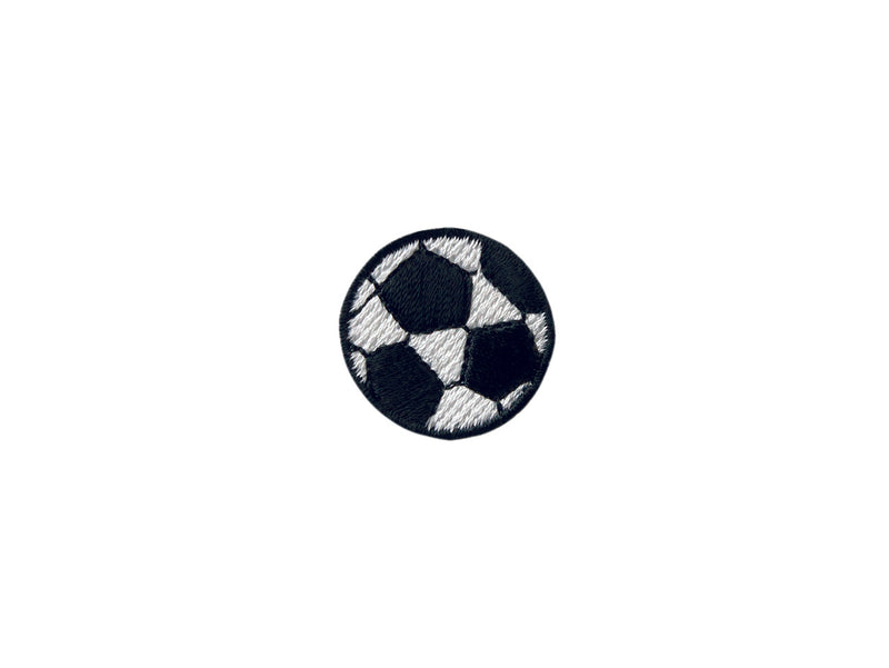 Applikationen - Kids and Hits - aufbügelbar Fußball ca. 2,5x2,5 cm