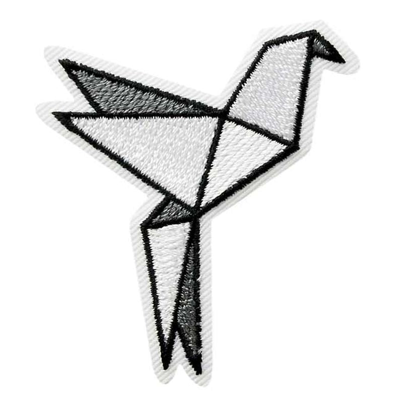 Applikationen - Teens and Jeans - aufbügelbar Vogel - Origami