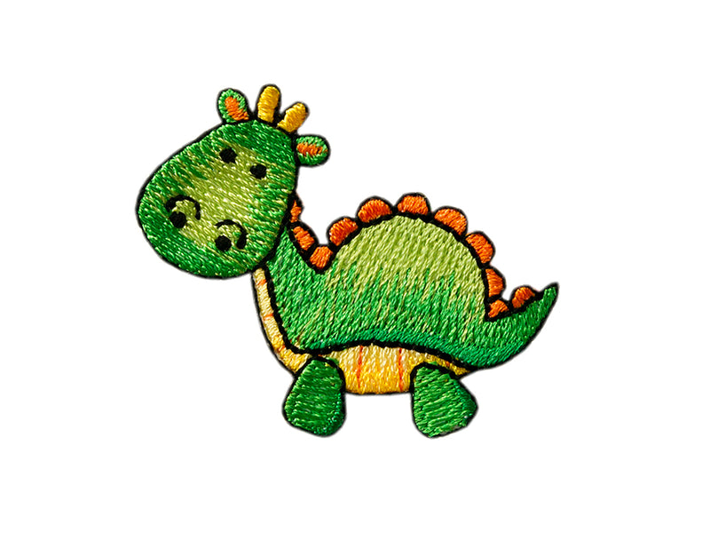 Applikationen - Kids and Hits - aufbügelbar Dino ca. 2,0x4,0 cm farbig