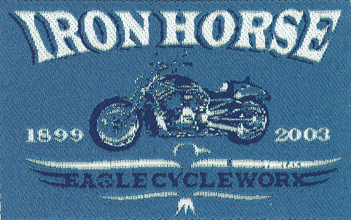 Applikationen - Teens and Jeans - aufbügelbar Iron Horse ca. 5,5x8,5 cm farbig