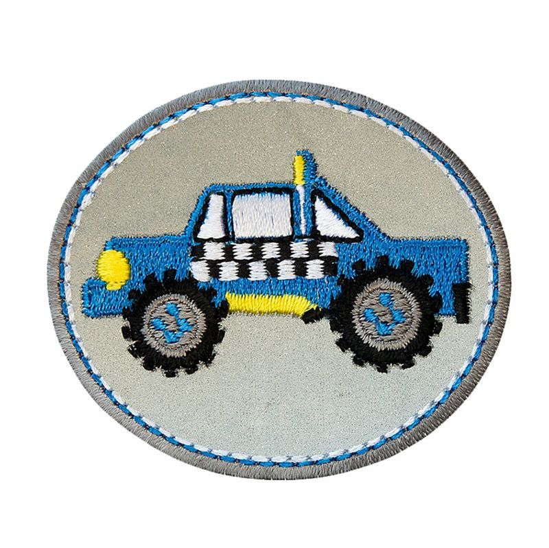 Applikationen - Kids and Hits - aufbügelbar Reflex, Truck blau blau