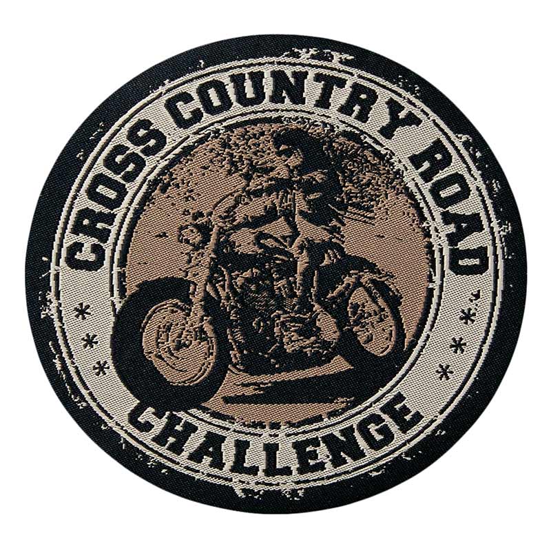 Applikationen - Teens and Jeans - aufbügelbar Cross Country Road Patch farbig