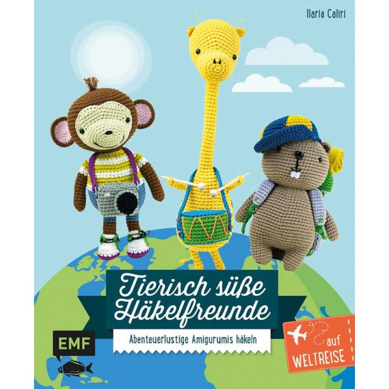 Buch Tierisch süße Häkelfreunde auf Weltreise 19x23 cm