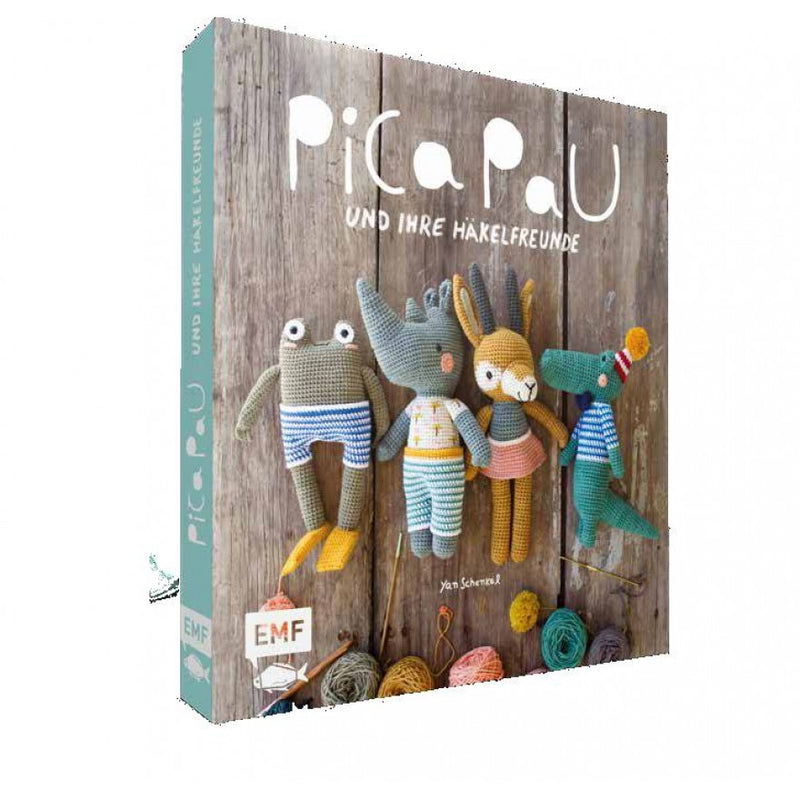 Buch Pica Pau und Ihre Häkelfreunde 21x23 cm