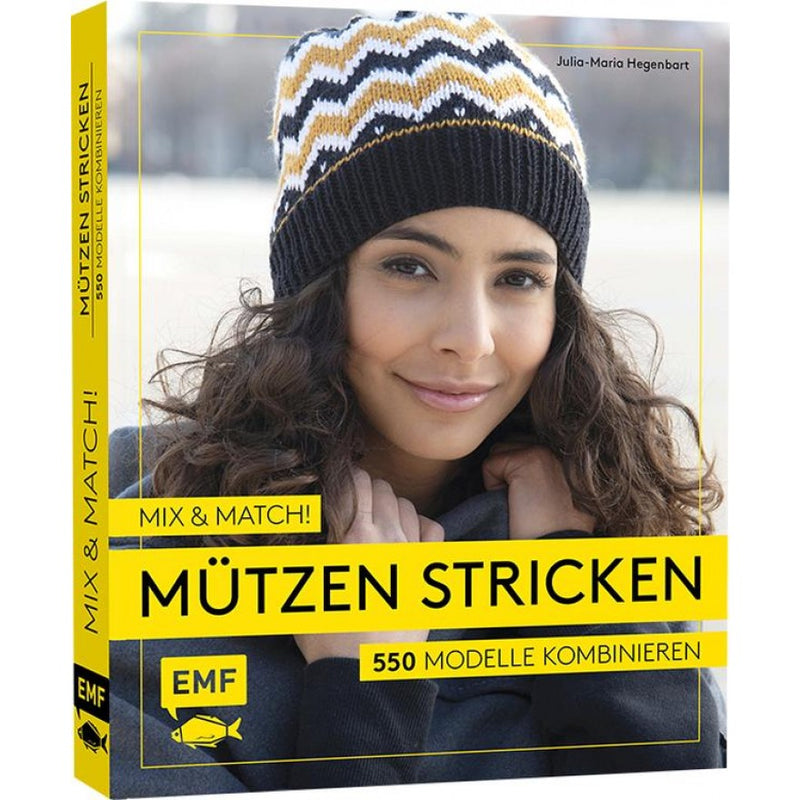 Buch Mix and Match! - Mützen stricken 17x21 cm