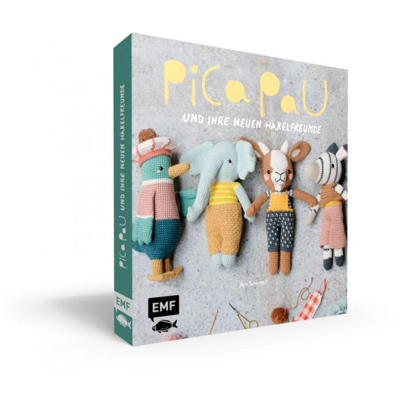 Buch Pica Pau und ihre neuen Häkelfreunde 21x23 cm