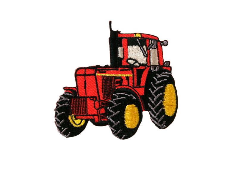 Applikationen - Kids and Hits - aufbügelbar Traktor ca. 6,0x7,0 cm rot