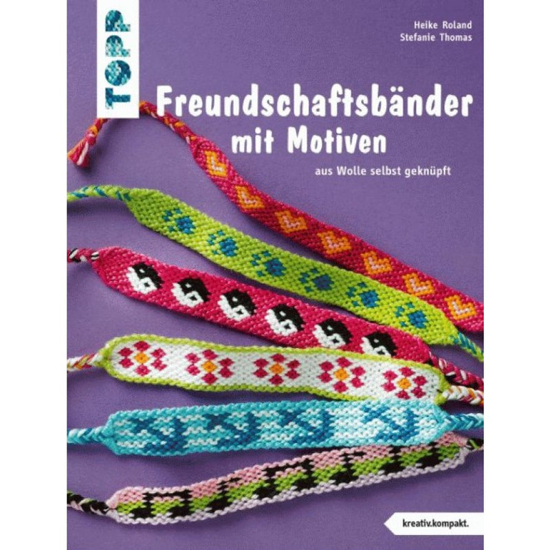 Buch Freundschaftsbänder mit Motiven 17x22 cm