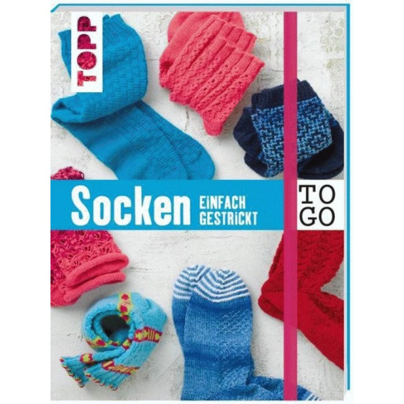 Buch Stricken to go: Socken 12x15,6 cm