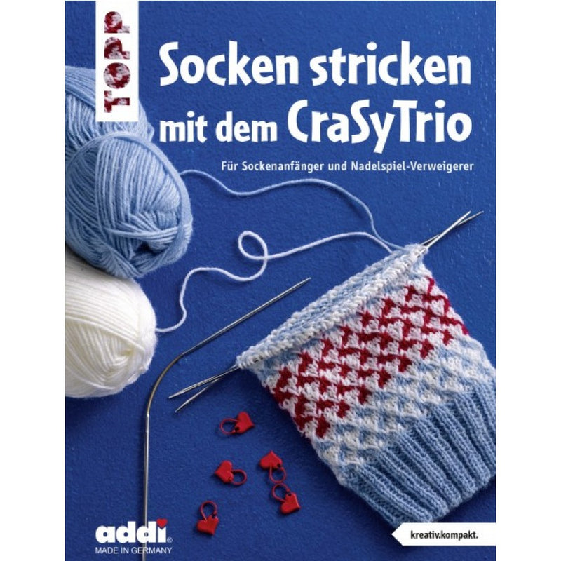 Buch Socken stricken mit dem CrasyTrio 16,9x22 cm