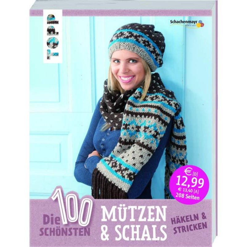 Buch Die 100 schönsten Mützen&Schals 16,2x21 cm