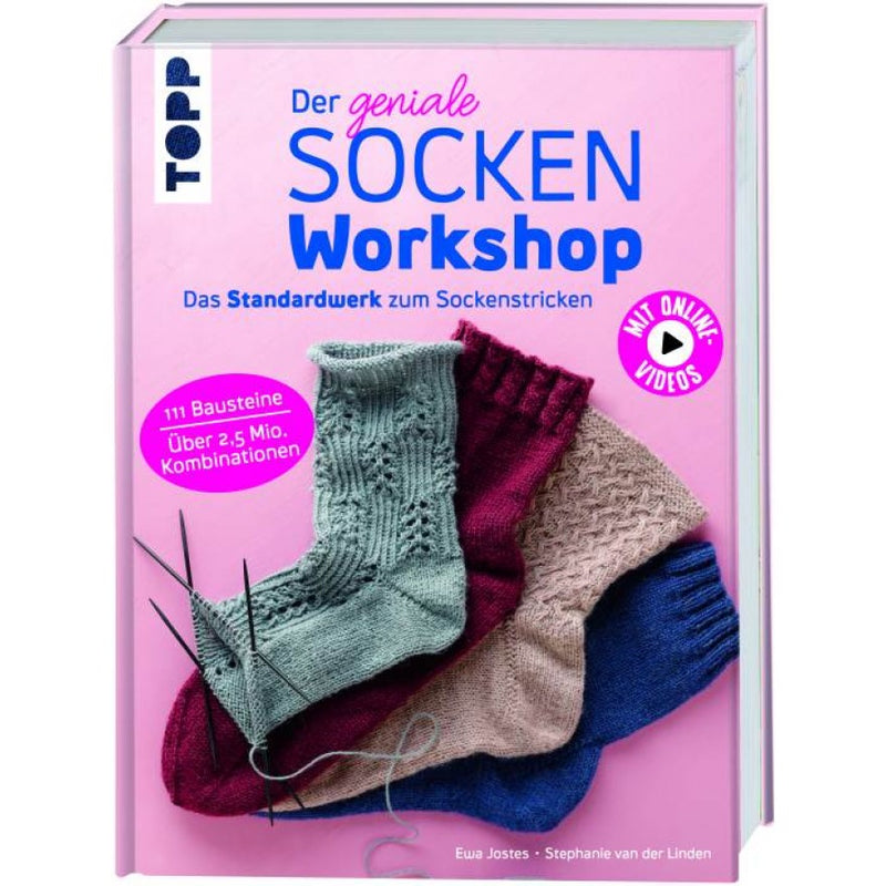 Buch Der geniale Sockenworkshop 21,5 x 28,5 cm