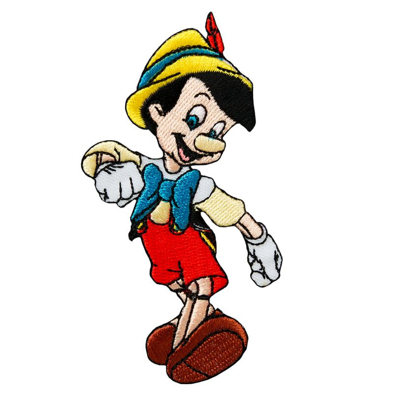 Applikationen - Kids and Hits - aufbügelbar Pinocchio © stehend farbig