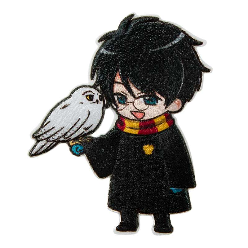 Applikation Harry Potter© Harry mit Eule