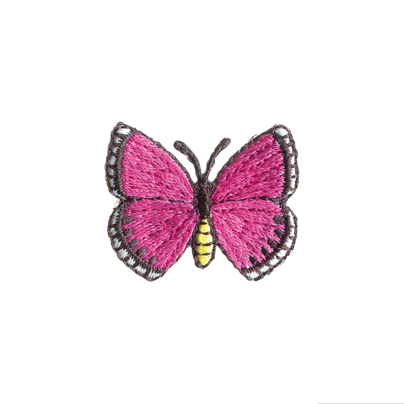 Applikationen - Kids and Hits - aufbügelbar Schmetterling pink