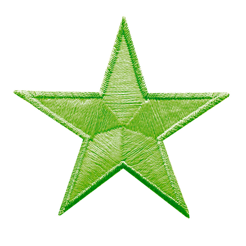 Applikationen - Kids and Hits - aufbügelbar Sterne grün