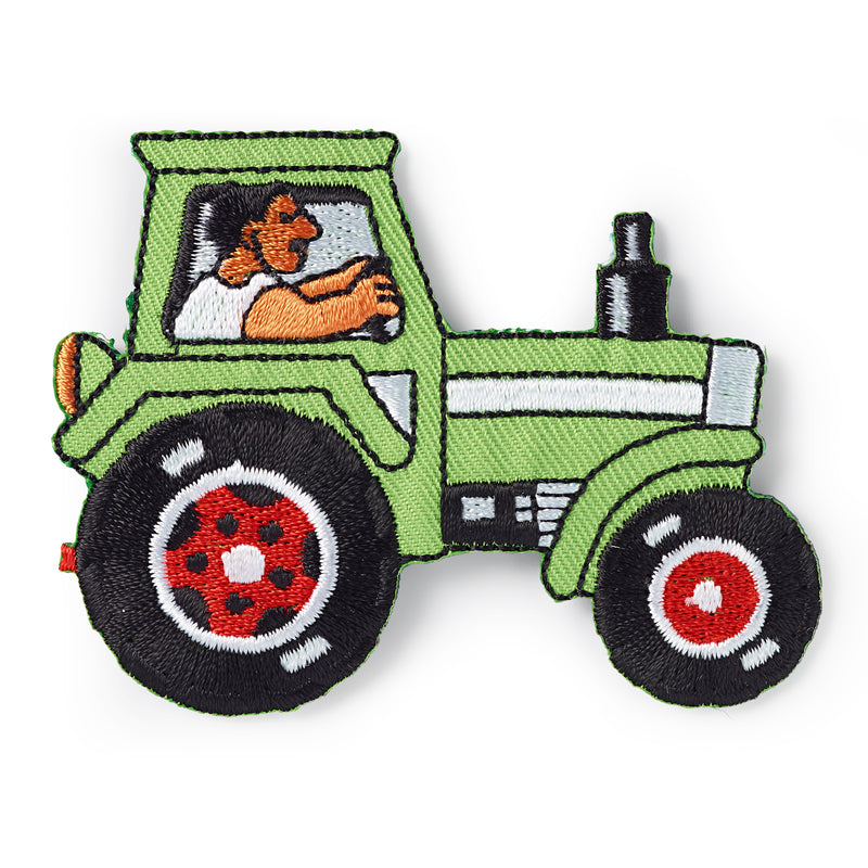 Applikationen - Kids and Hits - aufbügelbar Traktor ca. 6,0x7,0 cm grün