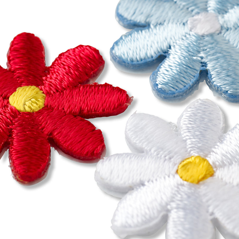 Applikationen - Kids and Hits - aufbügelbar Blumen selbstklebend/aufbügelbar ca. 2,0x2,0 cm farbig