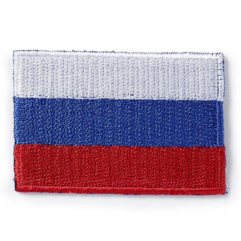 Applikationen - Teens and Jeans - aufbügelbar Fahne Russland blau/rot/weiß