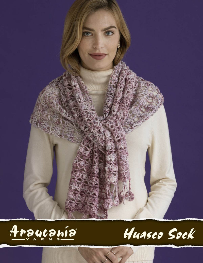 Huasco Sock - Gael Crochet scarf in Englisch