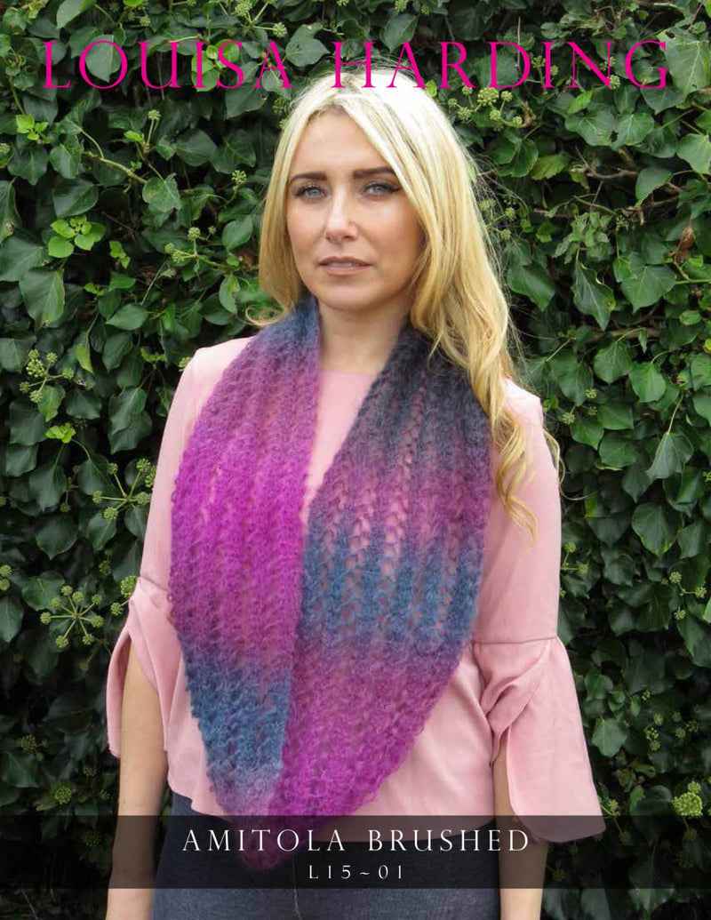 Amitola Brushed - Latticed Infinity Cowl in Englisch