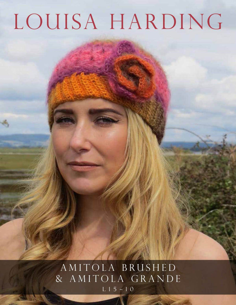 Amitola Brushed & Amitola Grande - Crochet Beanie in Englisch