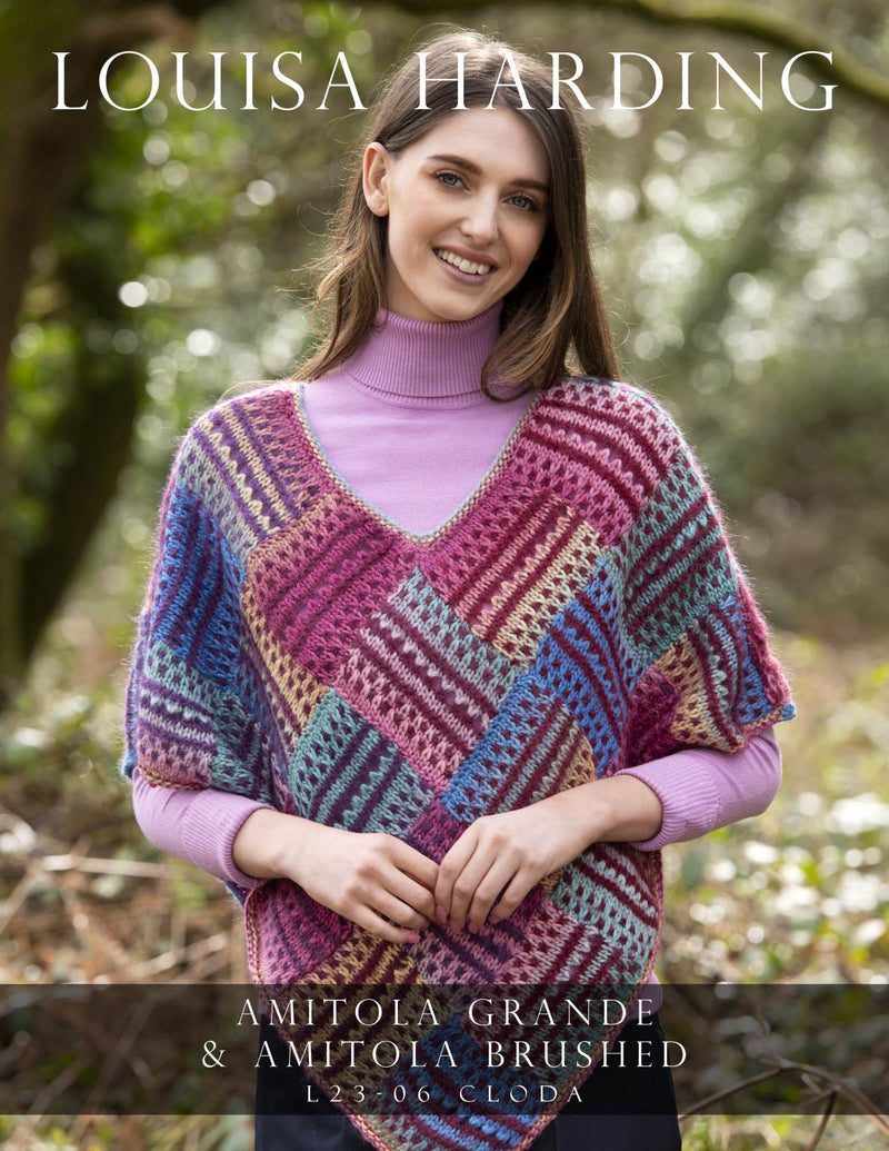 Amitola Grande & Brushed - Cloda Poncho in Englisch