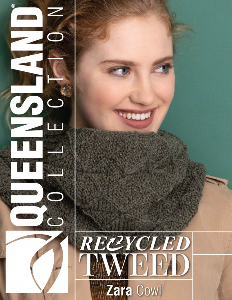 Recycled Tweed - Zara Cowl in Englisch