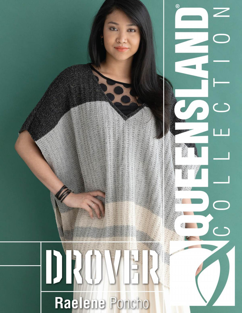 Drover - Raelene Poncho in Englisch