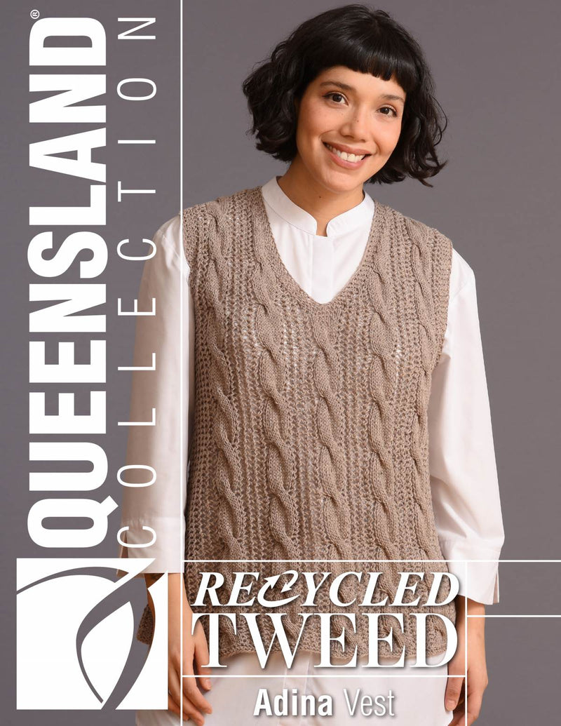 Recycled Tweed - Adina Pullover in Englisch