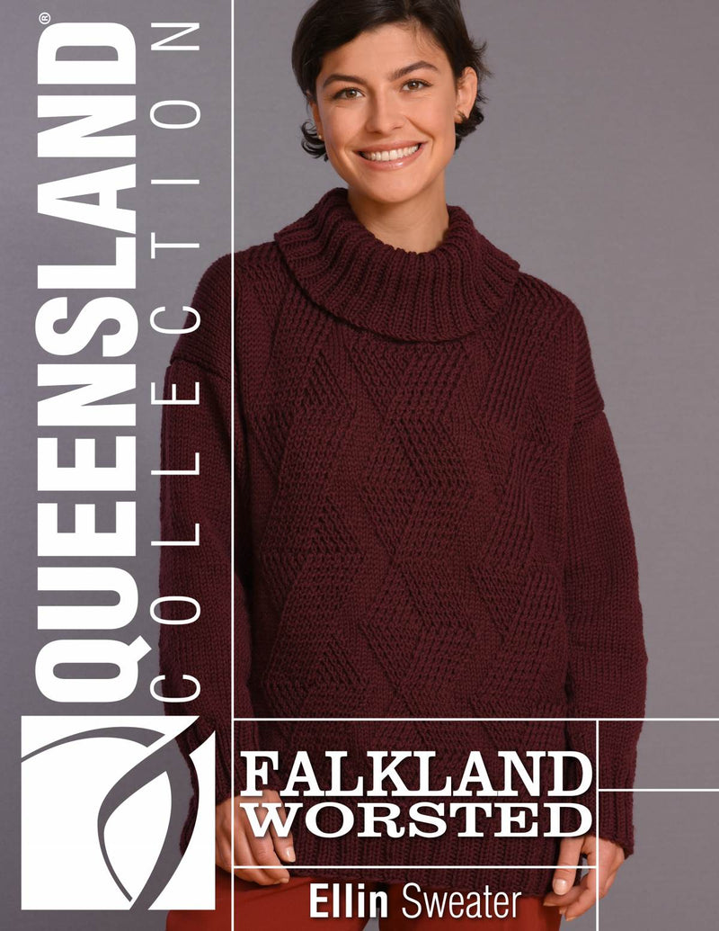 Falkland Worsted - Ellin Sweater in Englisch