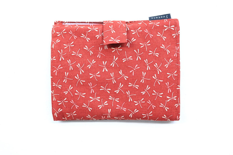 Stofftasche für auswechselbare Rundstricknadeln Red 18 cm x 20 cm x 1,5 cm