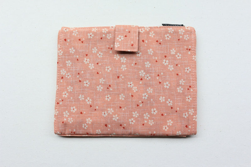 Stofftasche für auswechselbare Rundstricknadeln Pink 18 cm x 20 cm x 1,5 cm