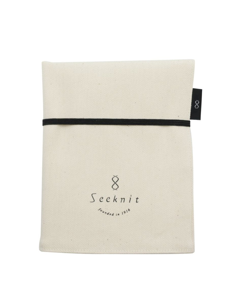 Stofftasche für auswechselbare Rundstricknadeln Off-white 30cm x 36cm