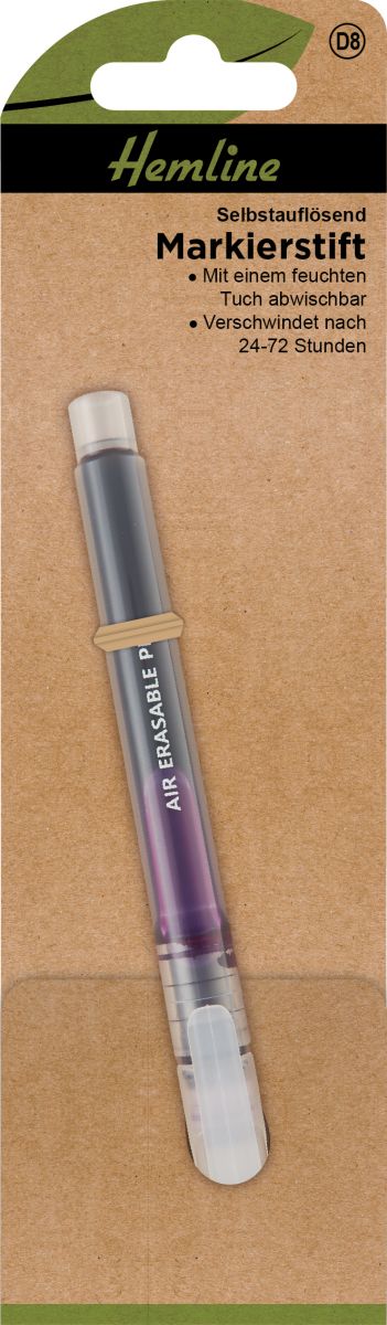 Markierstift selbstauflösend lila