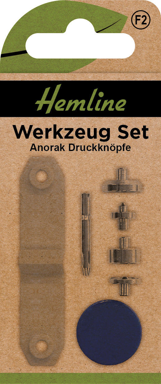 Anorak Druckknopf Werkzeug Set