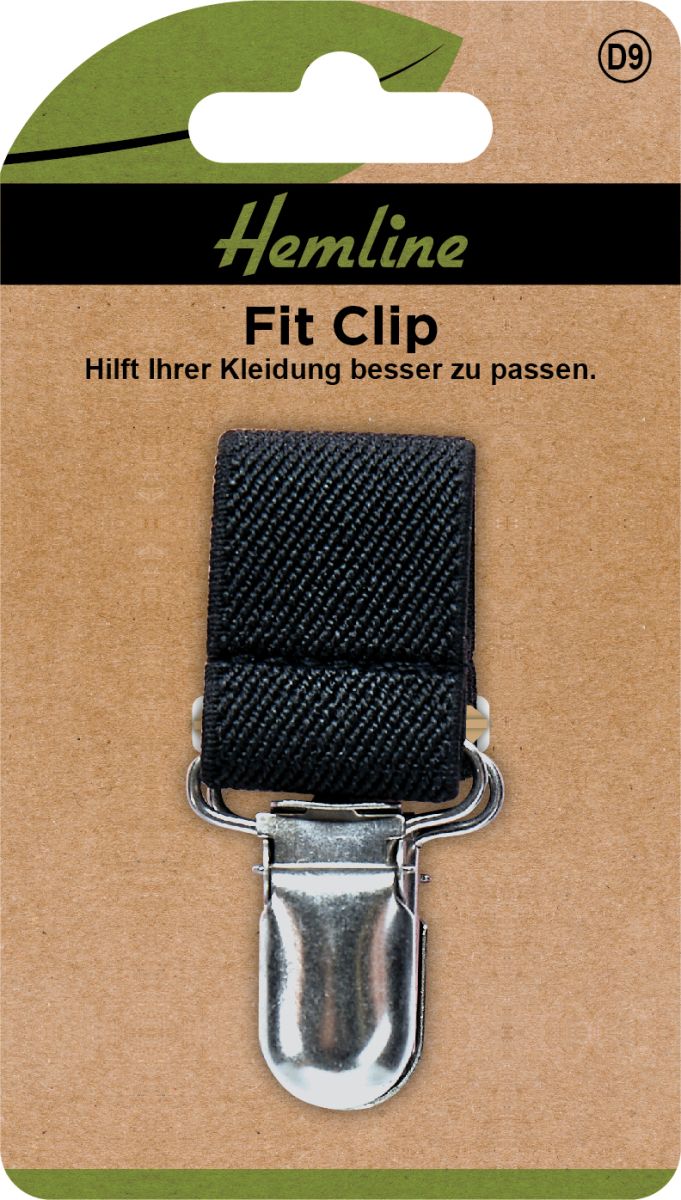 Fit Clip 25 mm schwarz