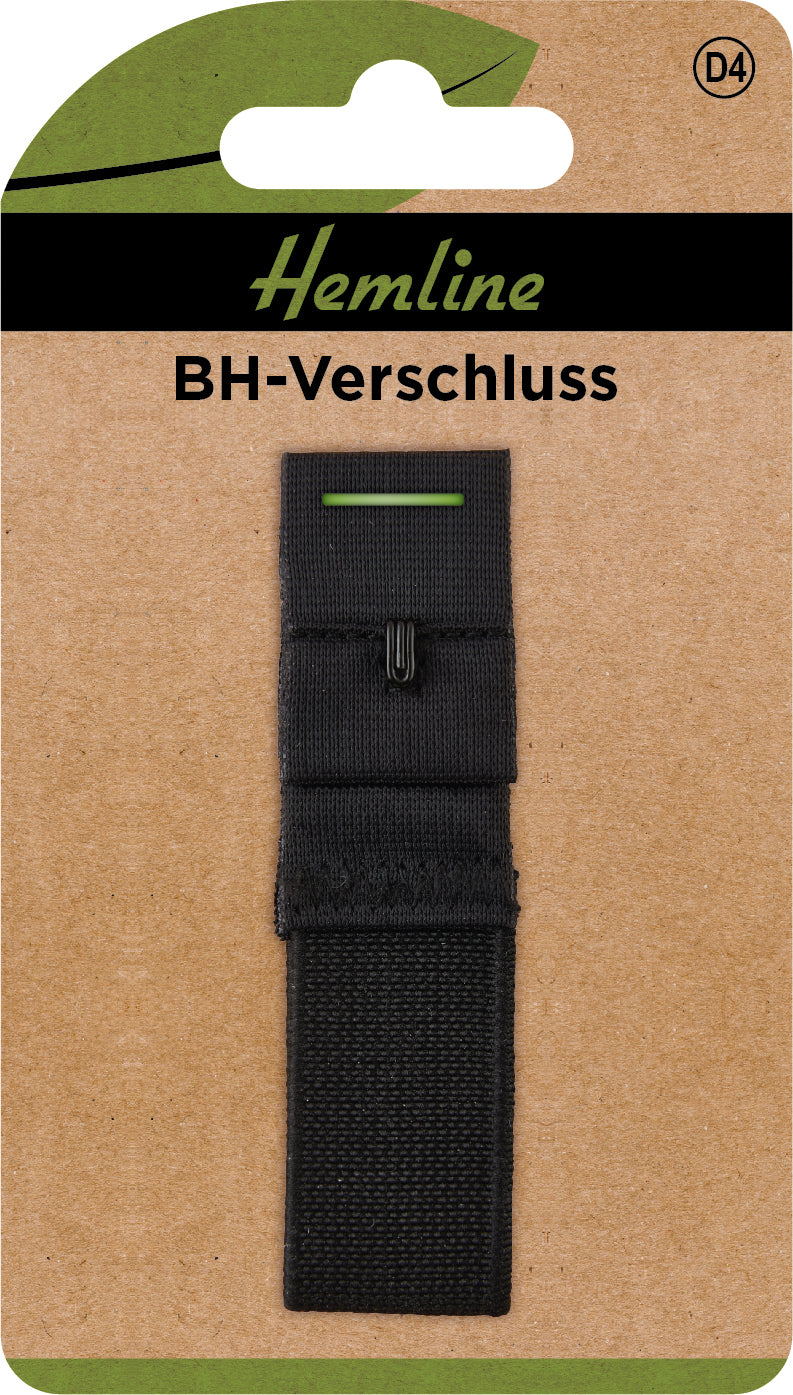 BH-Verschluss 19 mm schwarz