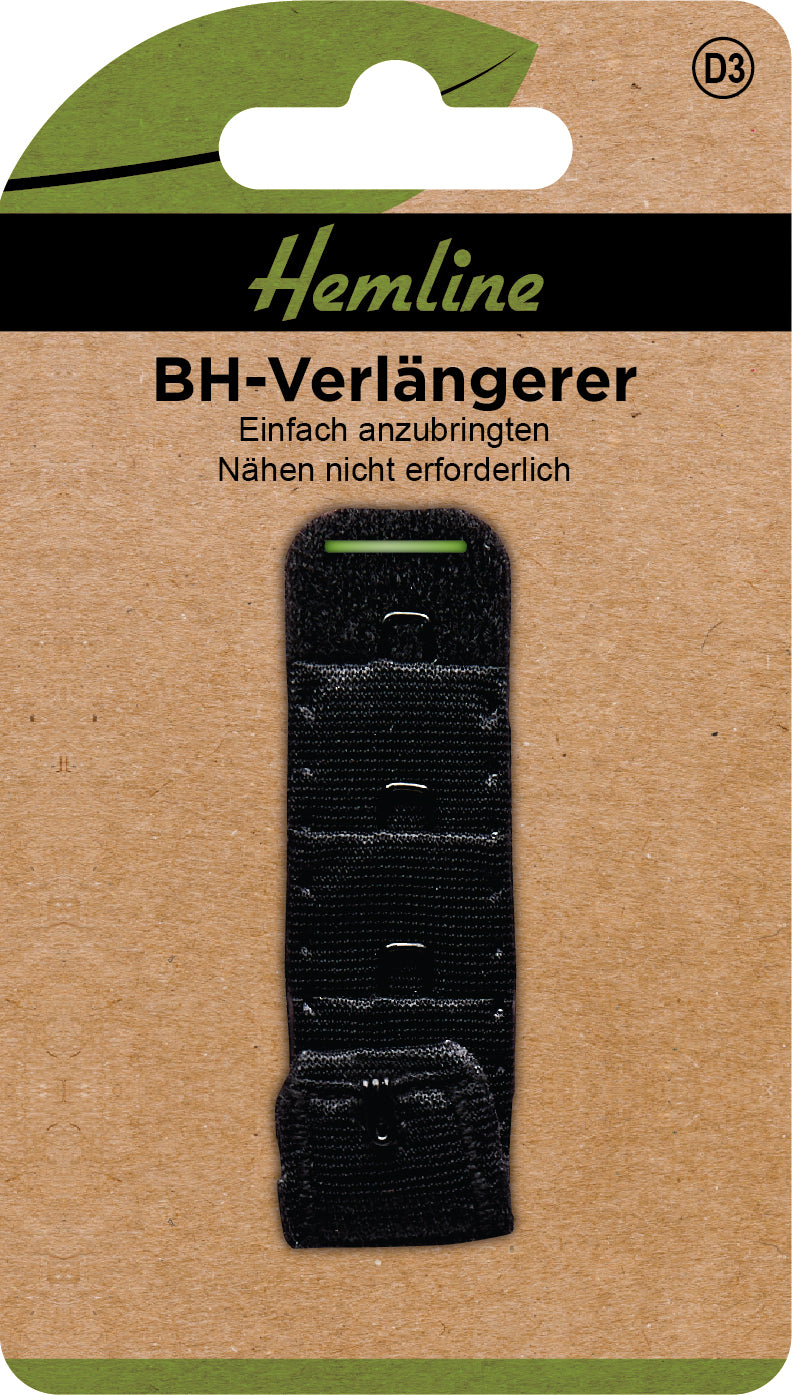 BH-Verlängerer 19 mm schwarz