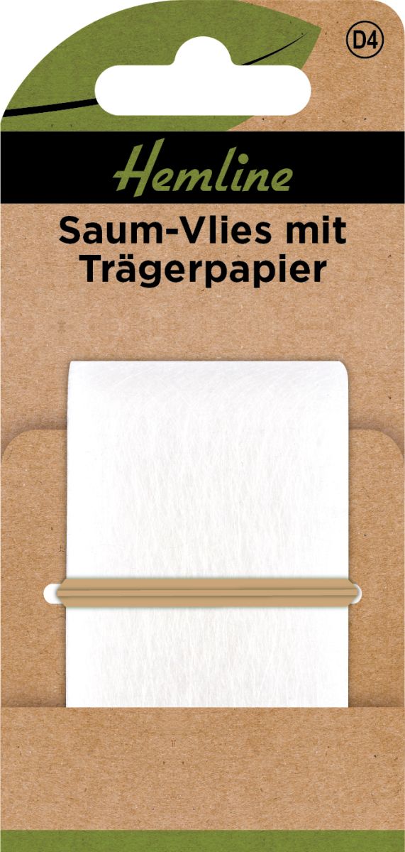 Saum-Vlies mit Trägerpapier 38 mmx5 m