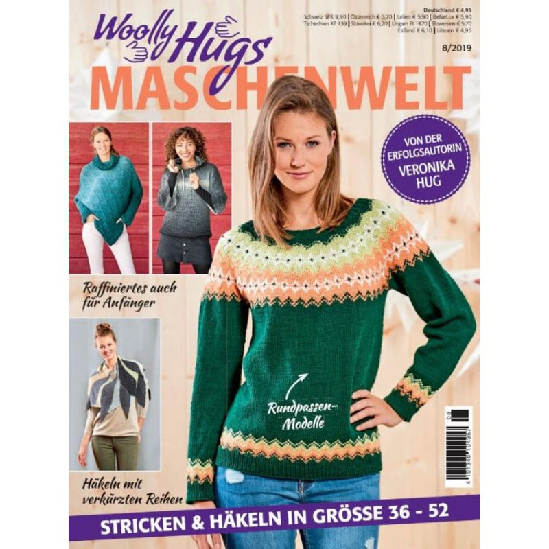 Pro Lana Strickheft 8/2019 Woolly Hugs Maschenwelt