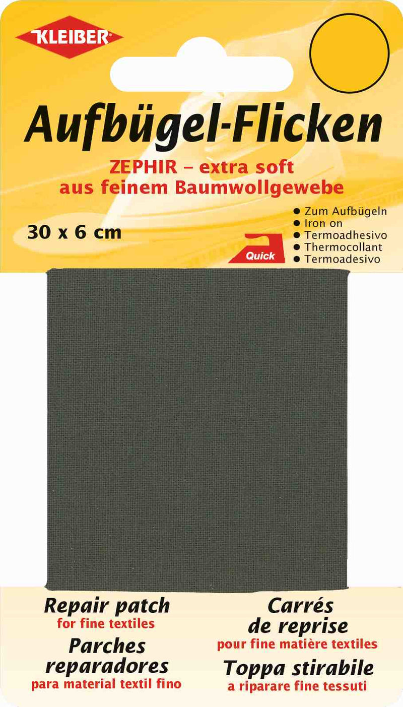 Zephir Aufbügel-Flicken ca. 30x6 cm 20 schilf