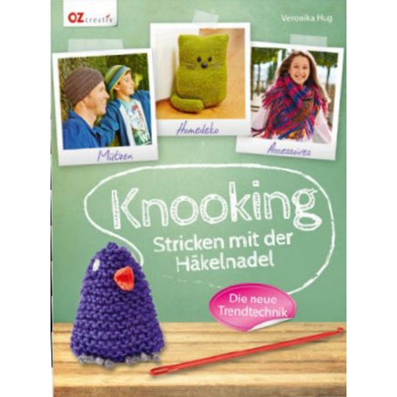 Buch Knooking - Stricken mit der Häkelnadel 17x22 cm