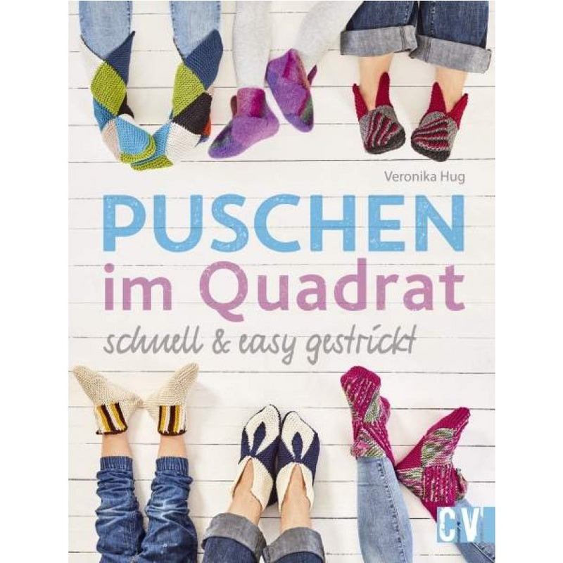 Buch Puschen im Quadrat, schnell & easy gestrickt 17x22 cm