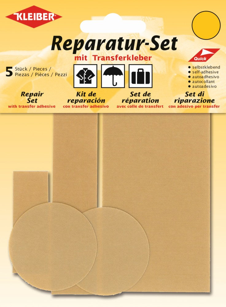 Reparatur-Set selbstklebend 02 beige 5 Stück